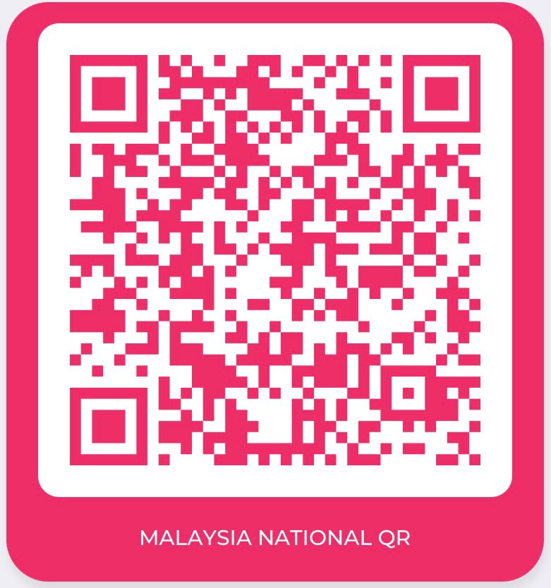 Malaysia National QR (DuitNow) code for donations to Podalls